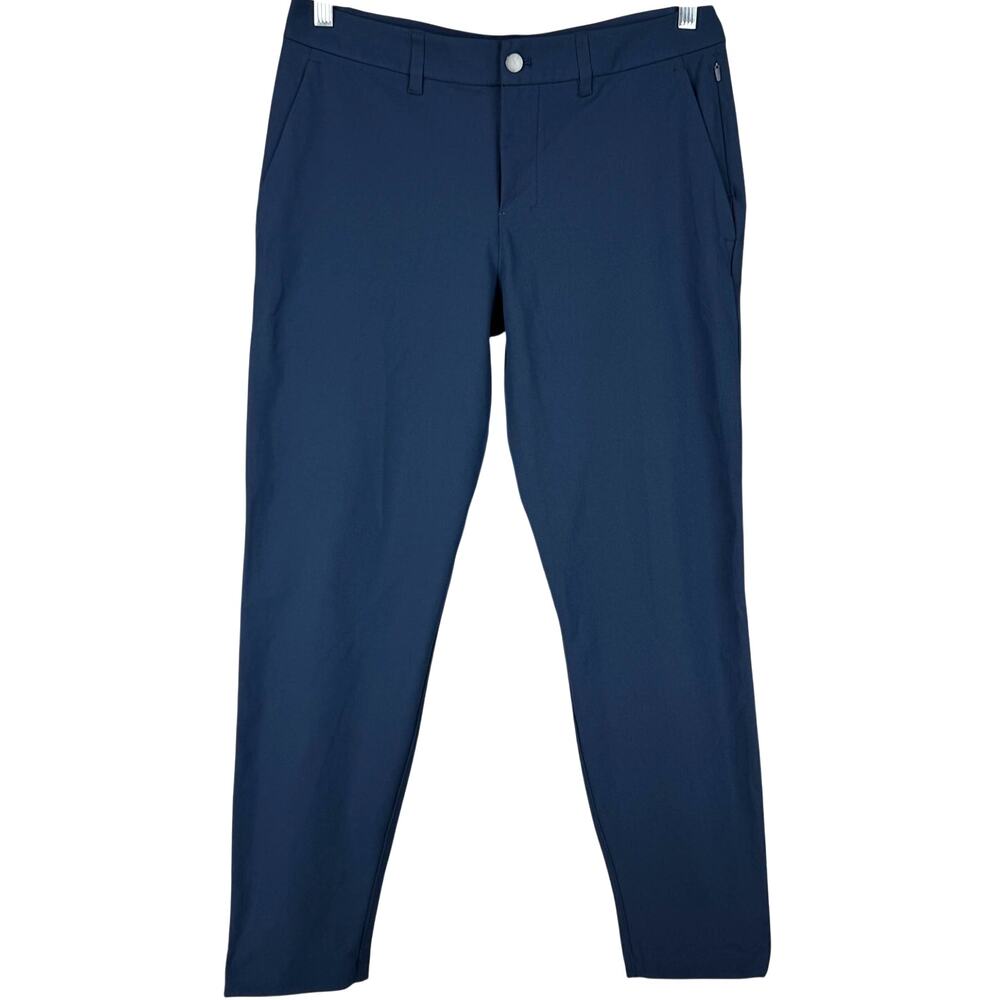 Lululemon ABC Slim-Fit Trouser Warpstreme True Navy Men's Size 31 x 28 EUC